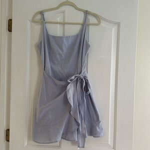 Princess Polly Blue Wrap Dress